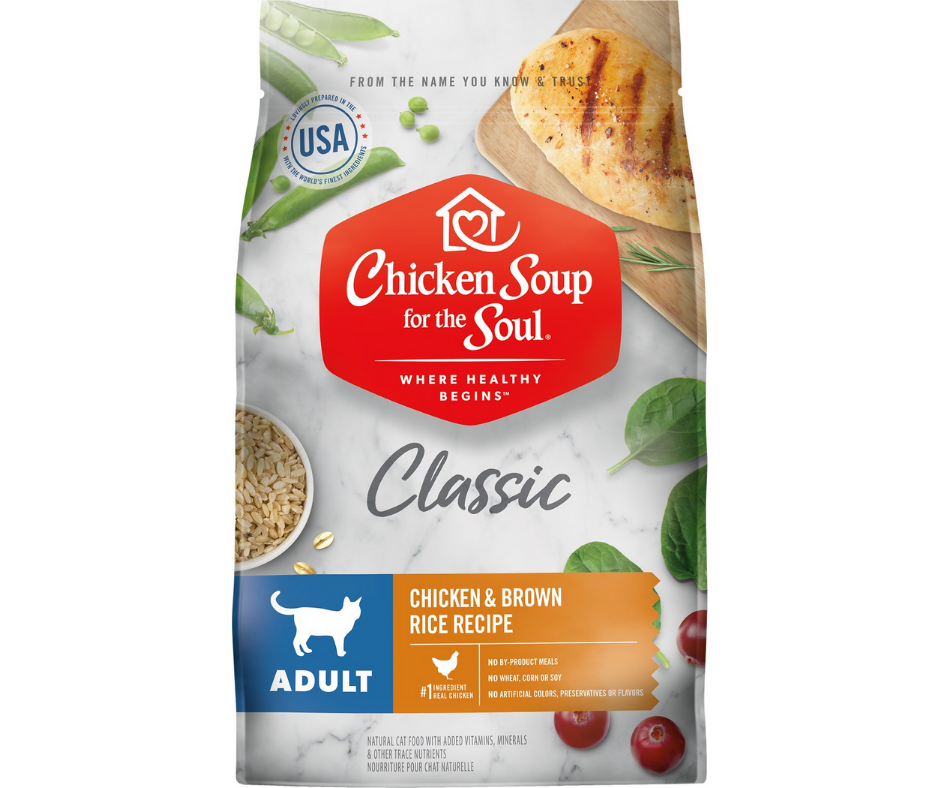 Chicken Soup for the Soul - All Breeds， Adult Cat Chicken and Brown Rice