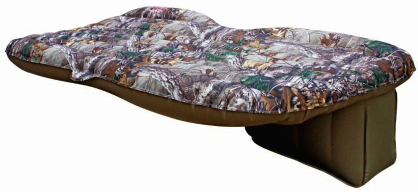 AirBedz PPI-CMO_TRKMAT Backseat Camo Full Size Air Mattress Includes a Portable DC Pump