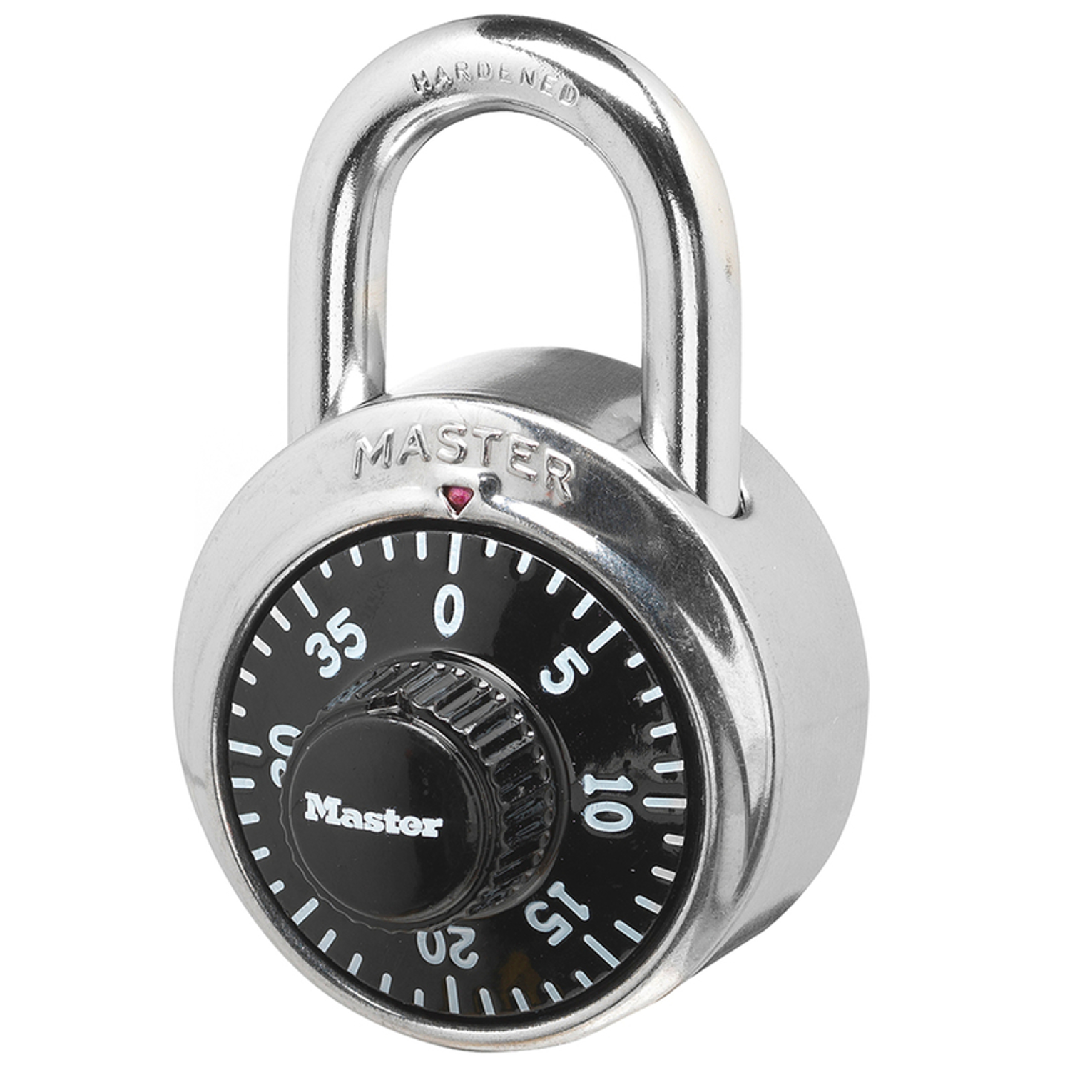 Master Lock 2-9/10 in. H X 1-7/8 in. W Steel Combination Dial Padlock