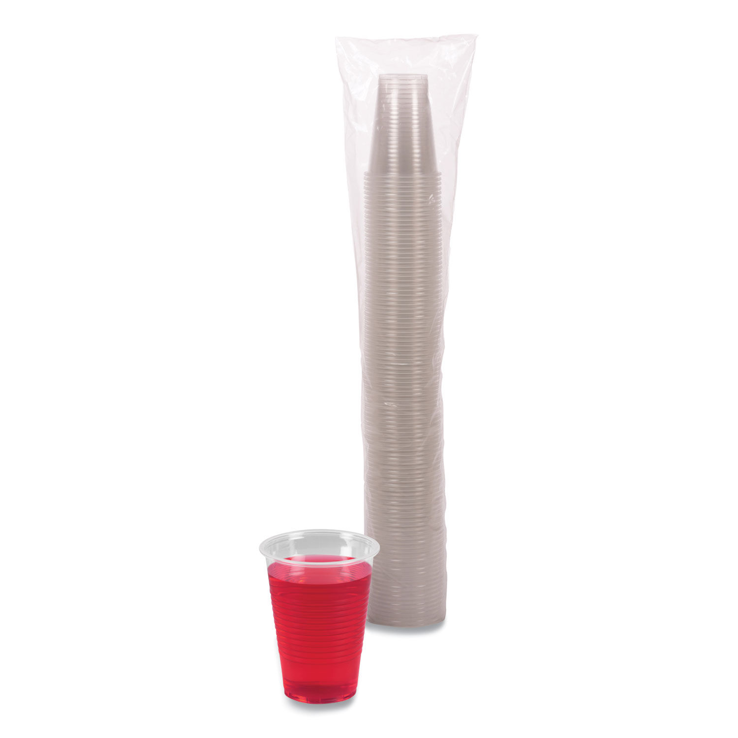 Translucent Plastic Cold Cups by Boardwalkandreg; BWKTRANSCUP9CT