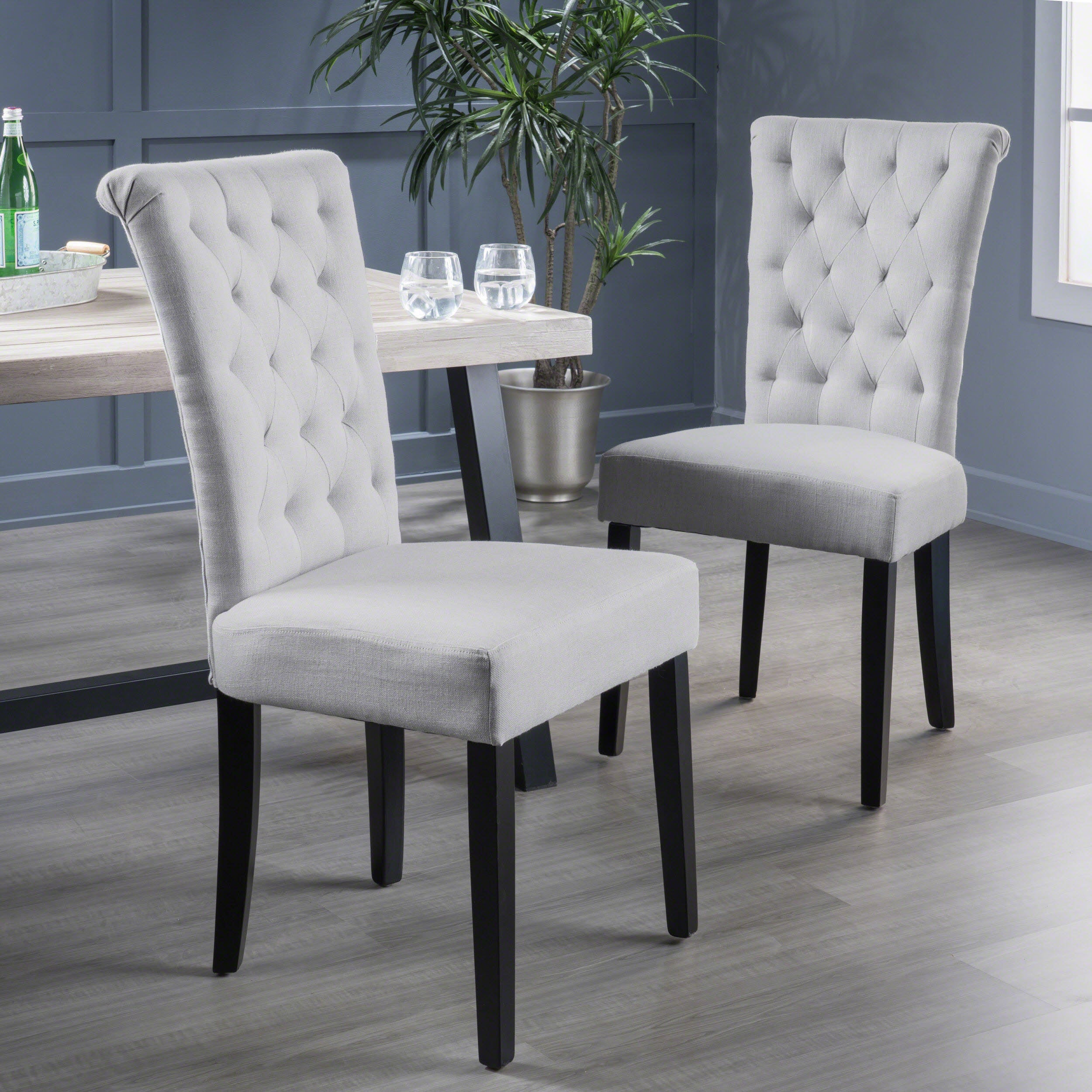 Paulina Fabric Dining Chairs (Set of 2)