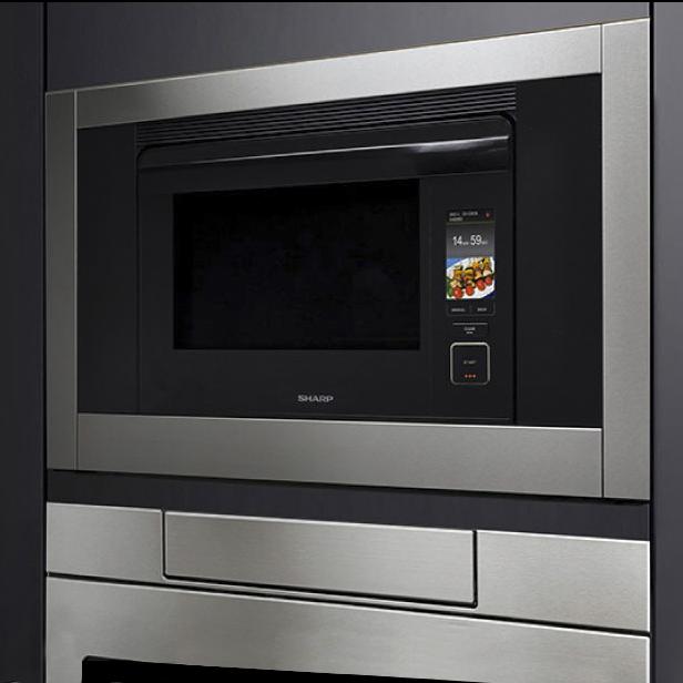 Sharp 30-inch, 1.1 cu.ft. Built-in Single Steam Oven SSC3088AS