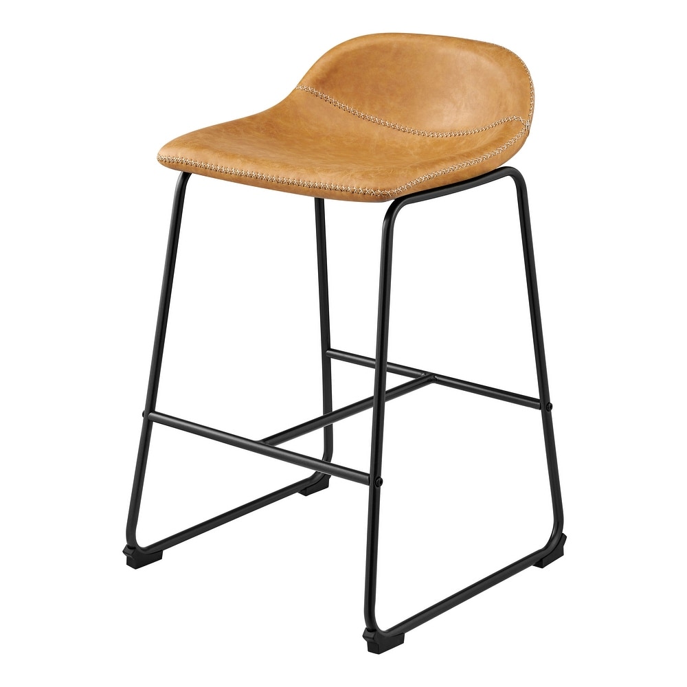 Leighton PU Counter Stool  (Set of 2)