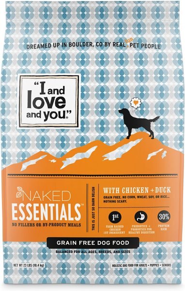 I and Love and You Naked Essentials Grain-Free Chicken and Duck Recipe Dry Dog Food