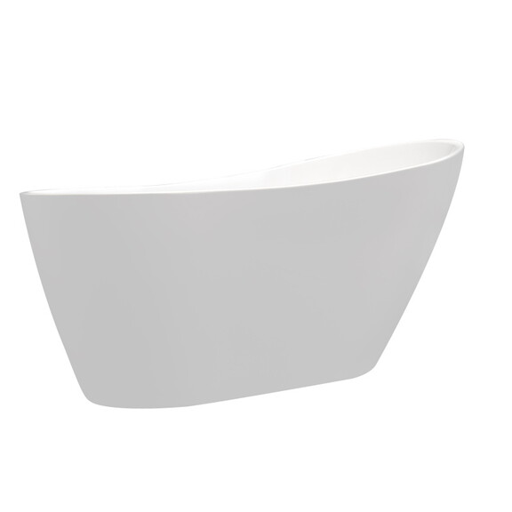 Acrylic Freestanding Soaking Bathtub 55 white W105...