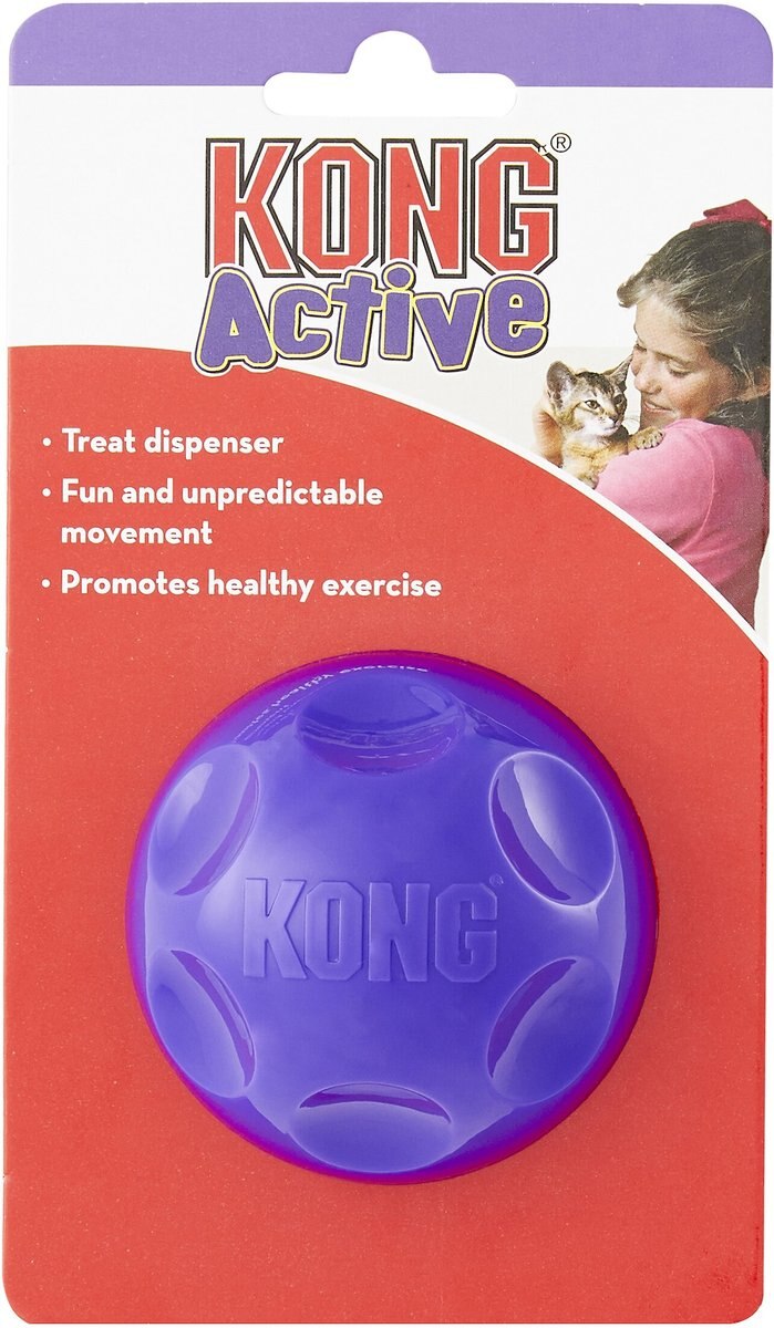 KONG Active Treat Ball Cat Toy