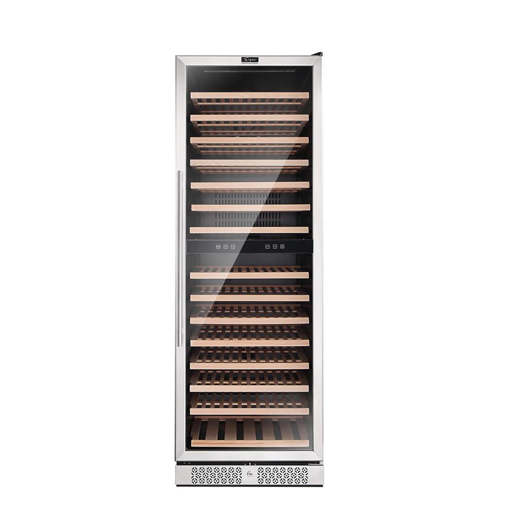 Empava EMPVWC08D 24 Inch Stainless Steel Wine Cooler