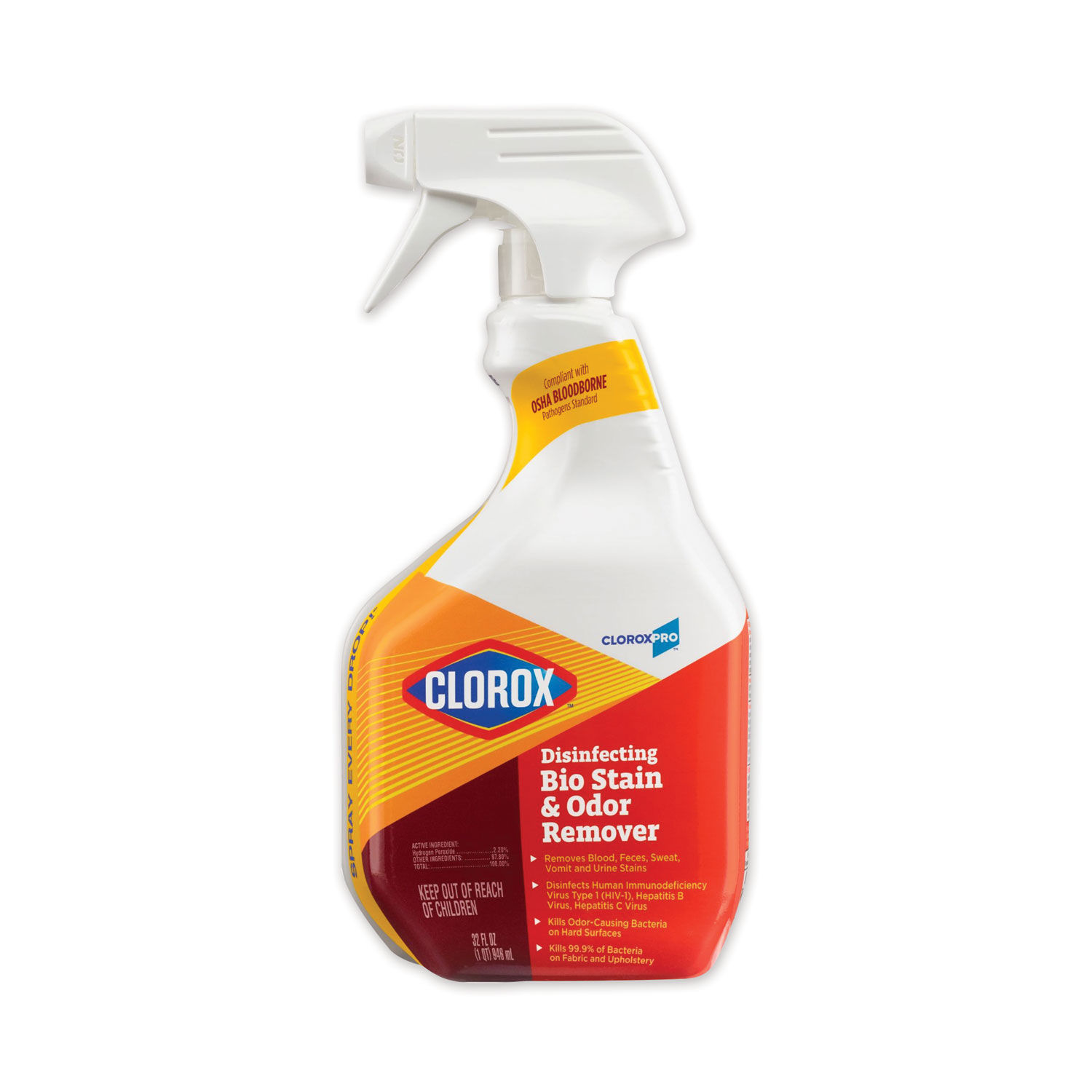 Disinfecting Bio Stain and Odor Remover by Cloroxandreg; CLO31903