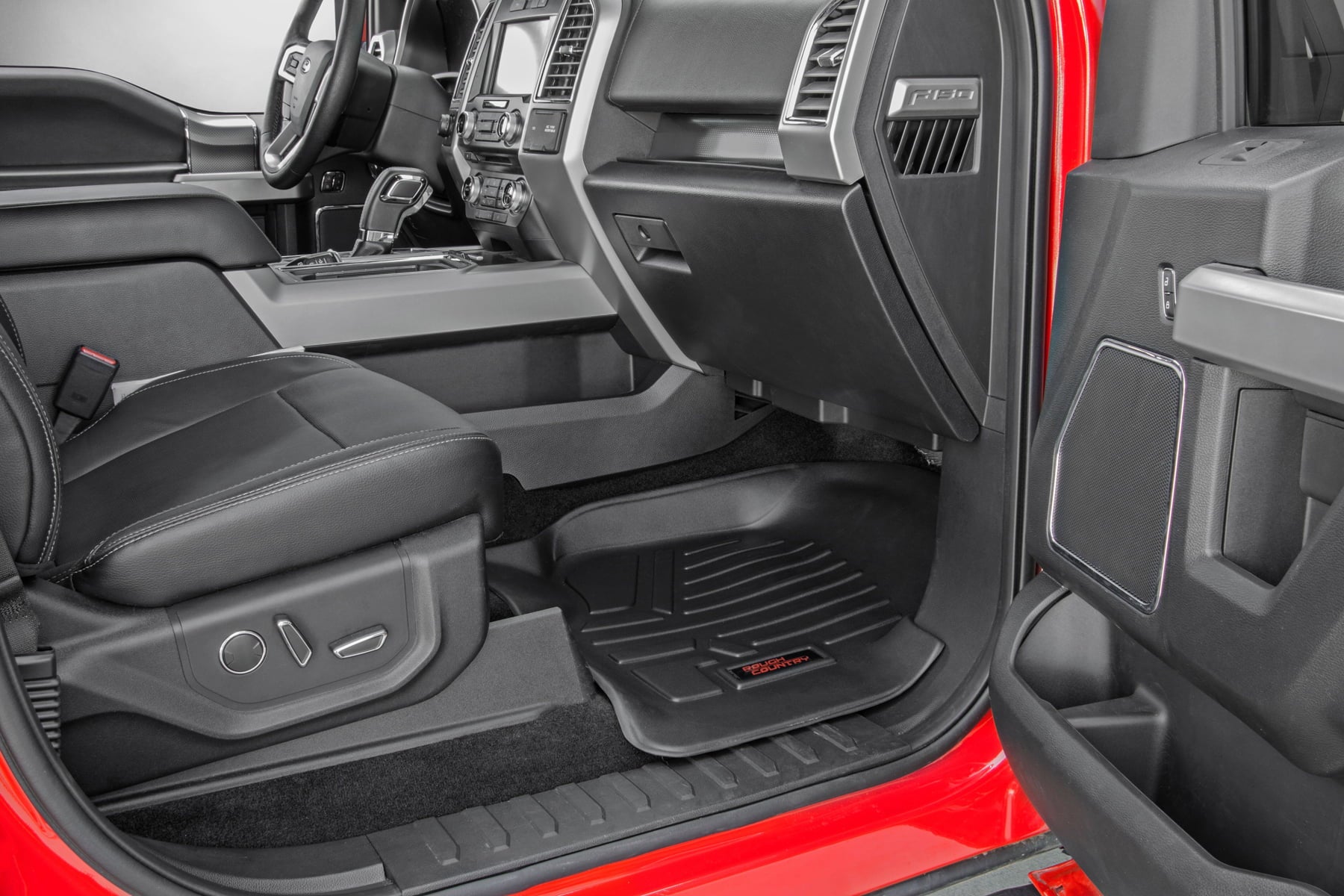 Rough Country Rear Cargo Mat for 2015-2018 Jeep Wrangler JK Unlimited - M-6155