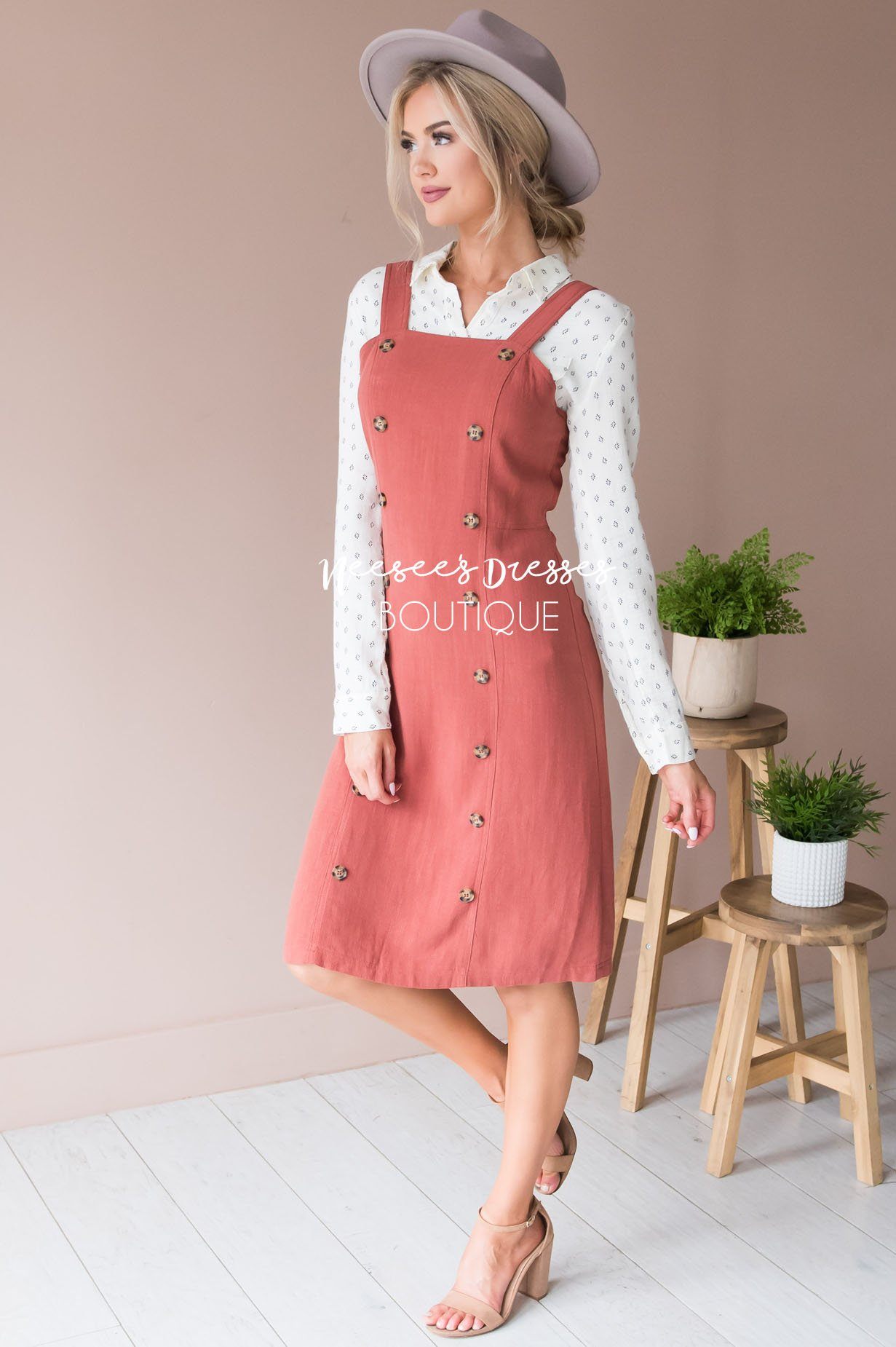 The Junie Overall Dress