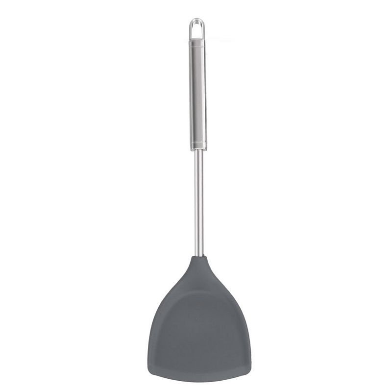 Silicone Turner Spatula Heat Resistant Non-scratch for Mixing Cooking