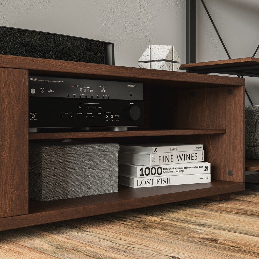 Homestyles Merge Brown Wood Entertainment Center   54' x 16' x 15'