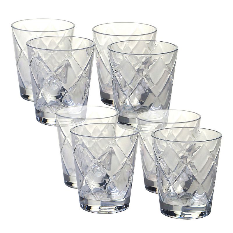 Certified International 8-pc. Double Old-Fashioned Glass Set