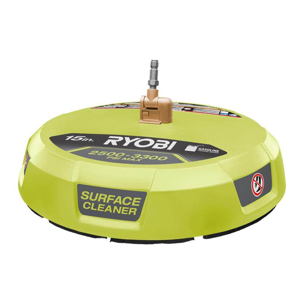 RYOBI 15 in. 3300 PSI Surface Cleaner for Gas Pressure Washer RY31SC01