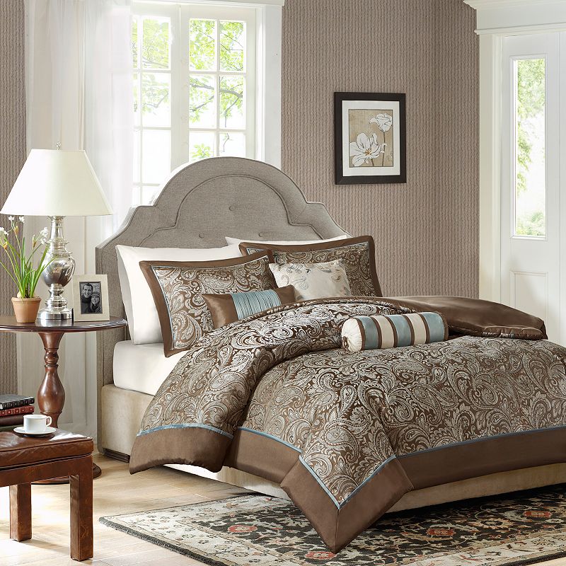 Madison Park Whitman 6-pc. Duvet Cover Set with Throw Pillows