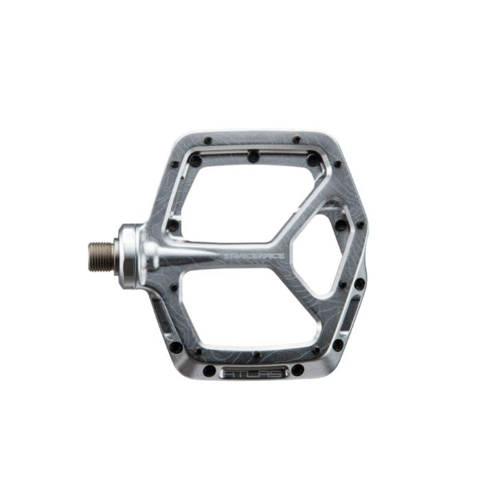 Race Face Atlas Flat Pedals - Silver - 2022