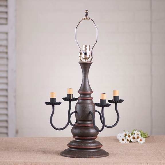 Irvin's Tinware 9158TESB Harrison Lamp Base in Ame...