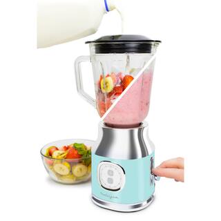 Nostalgia 33 oz. Single Speed Classic Retro Blender Aqua CLRB3PCAQ