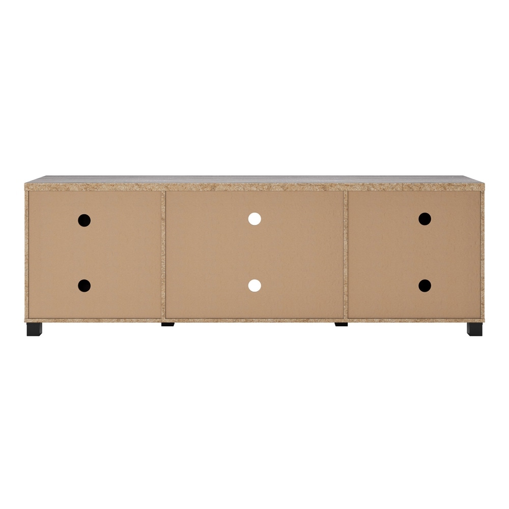 CorLiving TV Stand with Doors  TVs up to 85\