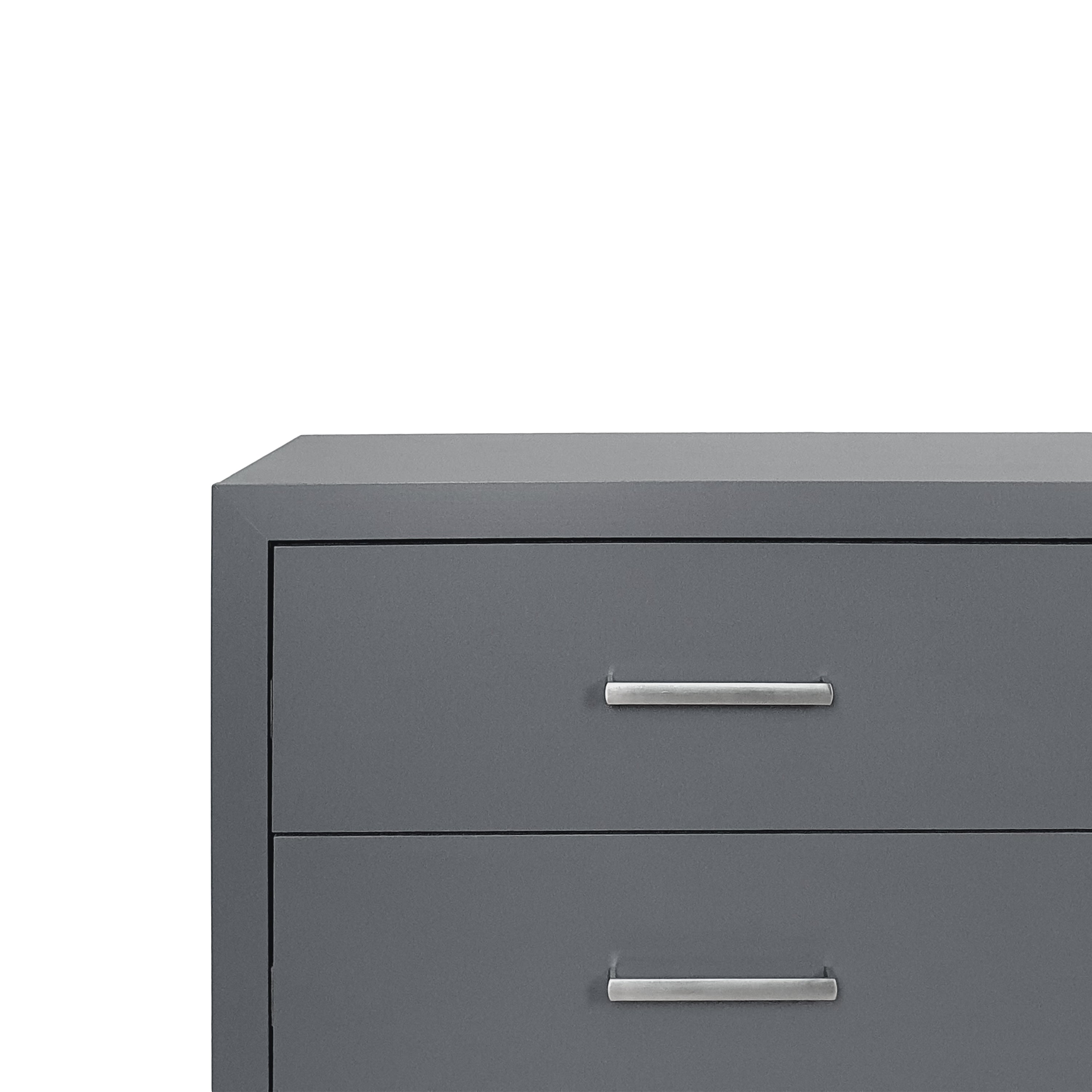 Borah Contemporary Faux Wood 6 Drawer Double Dresser