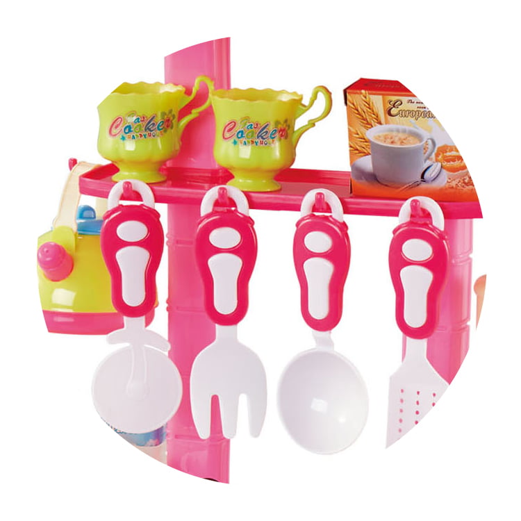 Mundo Toys 110 Piece Kitchen Set for Kids with Mini Supermarket for Girls