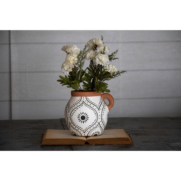 Natural Terracotta Bud Vase Foreside Home amp Garden