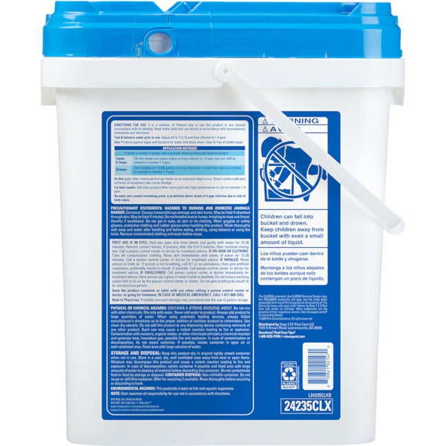 Clorox Pool&Spa  XtraBlue 3 in Long Lasting Chlorinating Tablets 35-lb Bucket 3-in Pool Chlorine Tabs