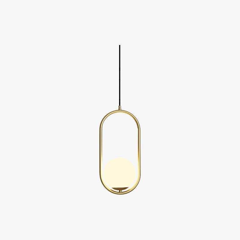 Mila Brass Pendant Light