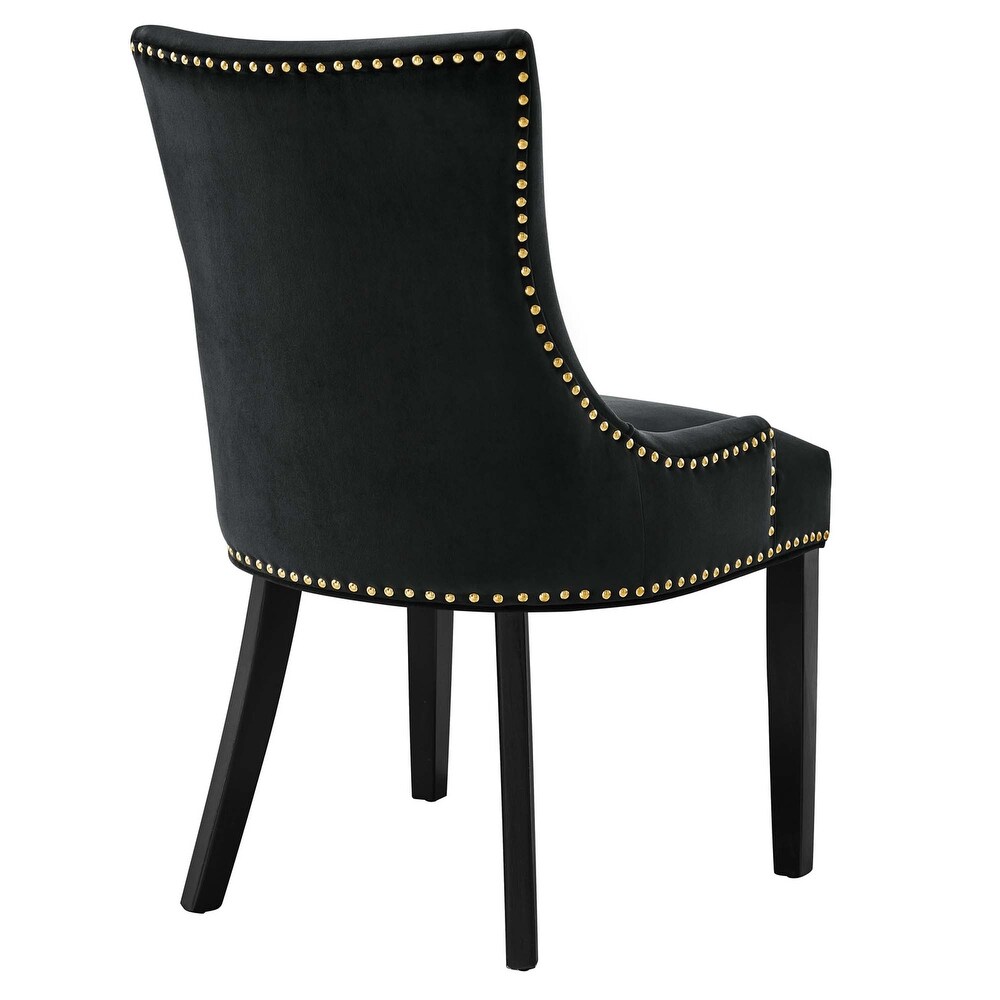 Marquis Performance Velvet Dining Chairs   Set of 2