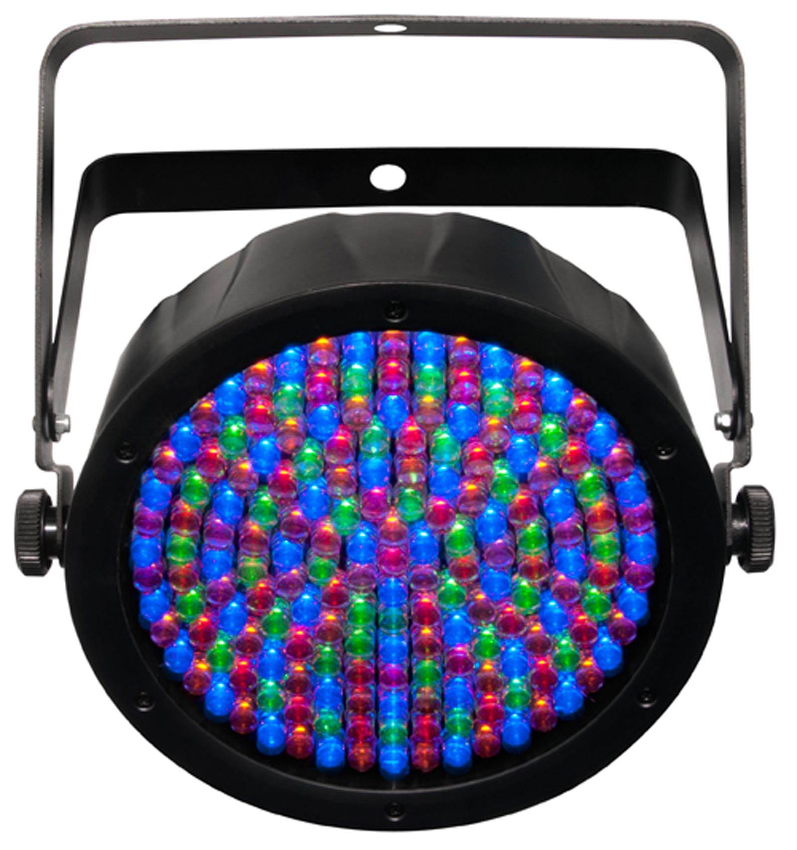 (4) Chauvet DJ SlimPar 64 RGBA LED DMX Compact Slim Par Can Stage Light Effects