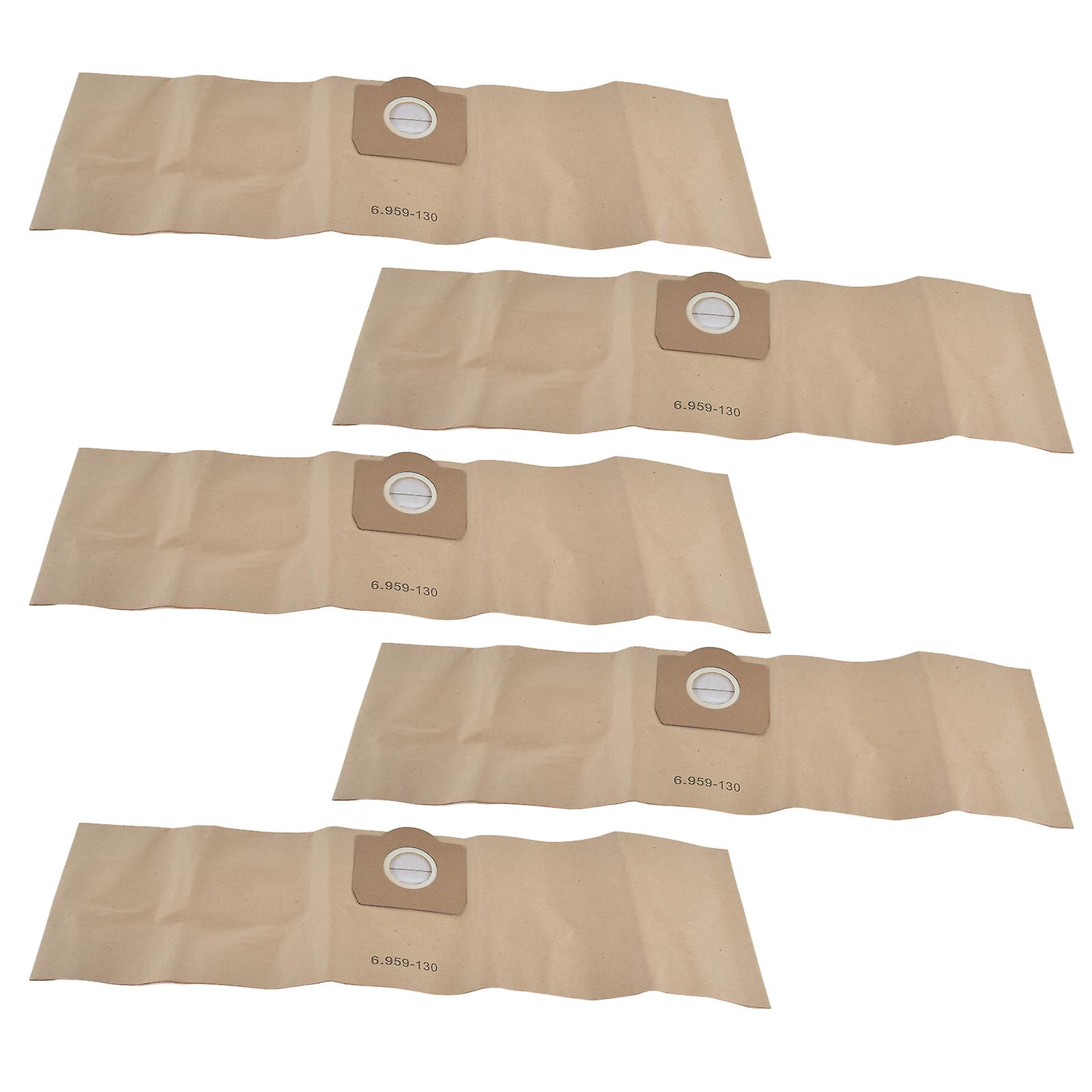 5pcs Vacuum Cleaner Dust Bag Vacuum Cleaner Accessory Fit For Karcher 6.959130.0 Wd3200 Wd3300 Wd3500