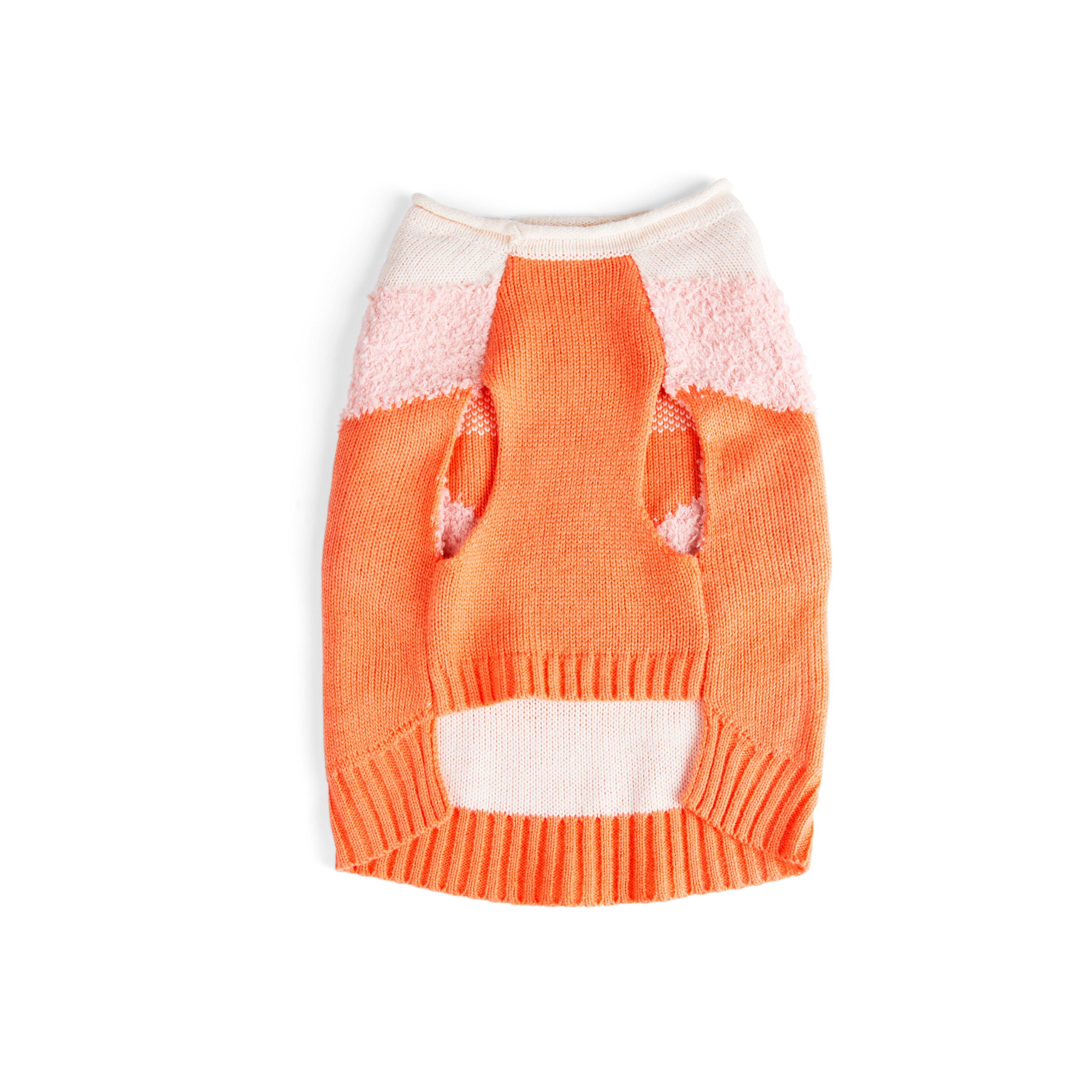 YOULY Pink Chevron Dog Sweater， X-Small