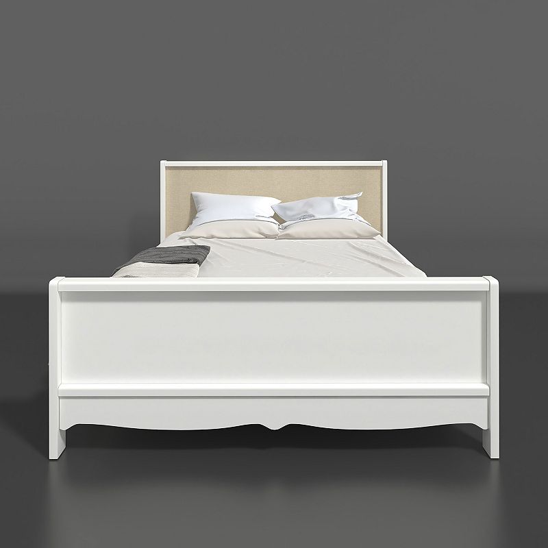 Tvilum Modern Queen Bed and Slat Roll