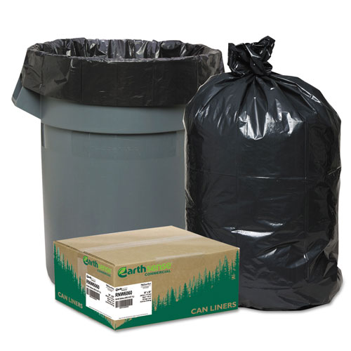 Webster Industries Webster Linear Low Density Recycled Can Liners | 60 gal， 1.65 mil， 38