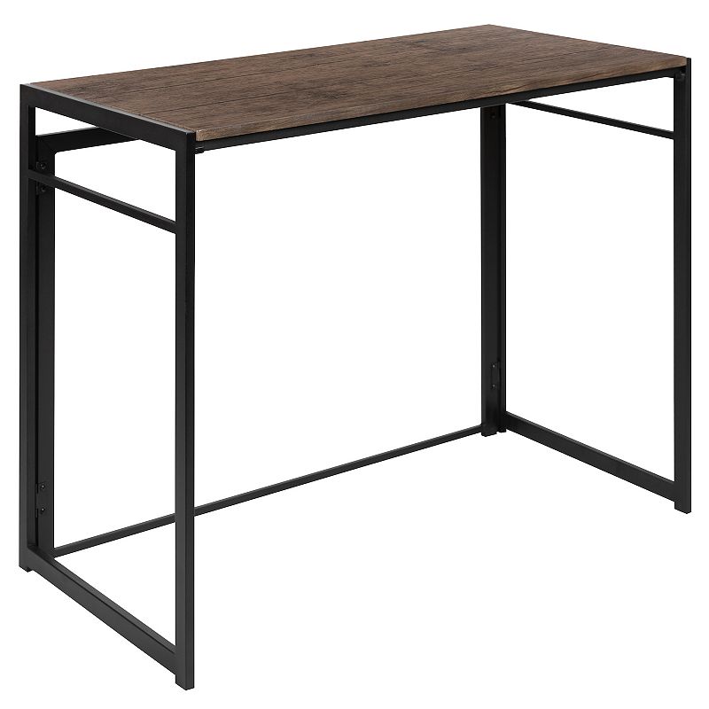 Flash Furniture Industrial Office Folding Desk