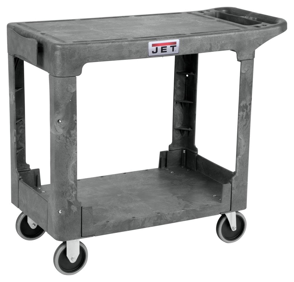 Jet PUC-3819 Utility Cart Flat Top Resin 38 x 19 ;