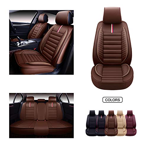 OASIS AUTO Leather Car Seat Covers