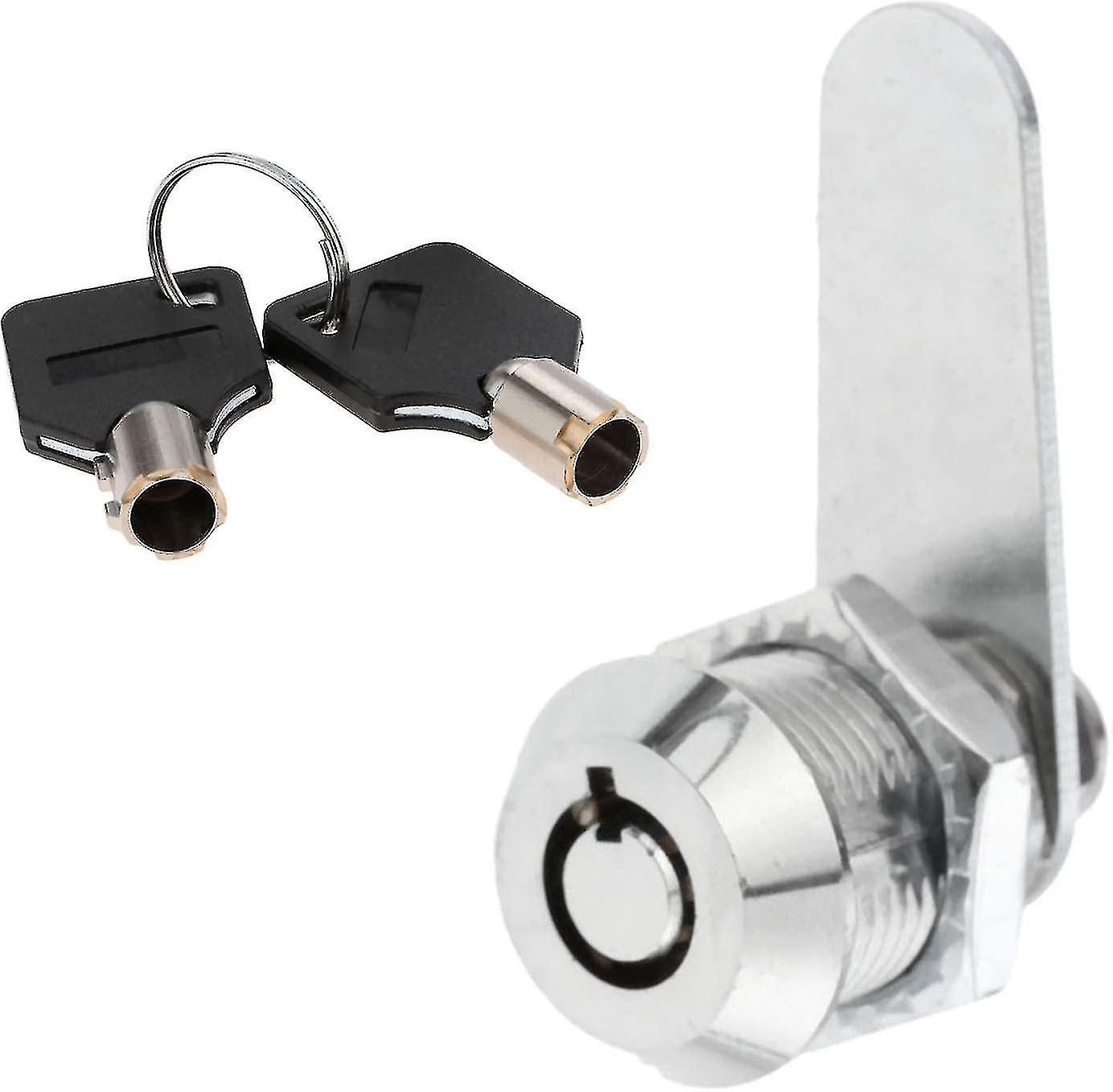 Zinc Alloy Tubular Lock For Security Drawer， Door Cylinder， Mailbox， Tool Box， 2 Key Lock