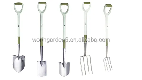 Garden Supplies Long Handled Big Tools Spade Shovel Garden Hand Digging Tool