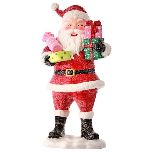 12.5 Resin Santa W/Packages