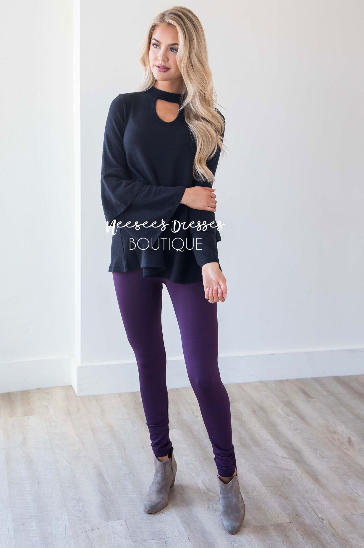 Romantic Flounce Sleeve Sweater