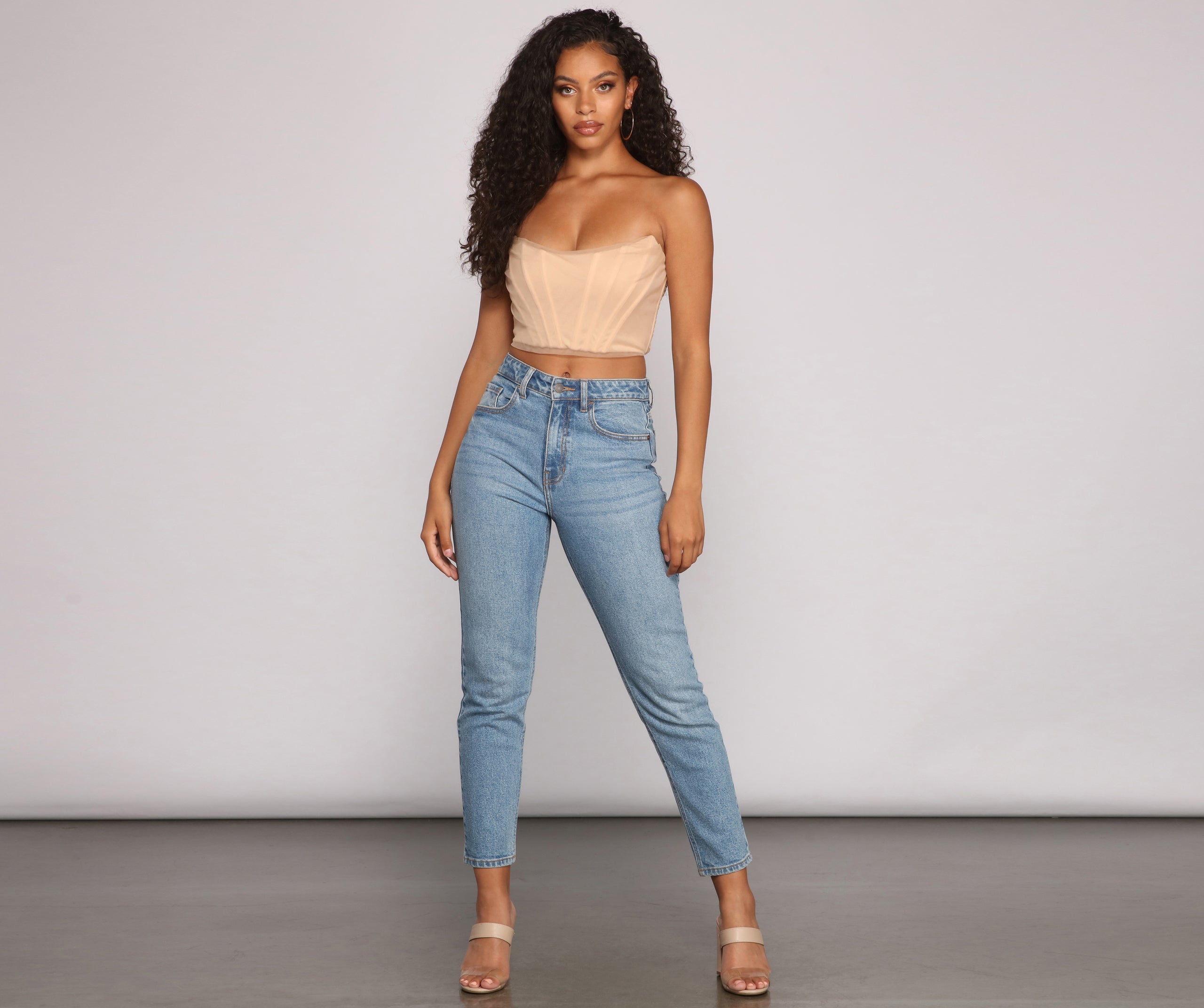 The Classic Cropped Corset Top