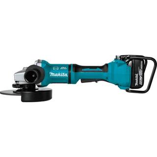 Makita 18V 5.0Ah X2 LXT Lithium-Ion (36V) Brushless Angle Grinder Kit XAG12PT1