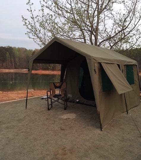 BushTec Adventure ZULU 1200 Gazebo Canvas Side Wall - GOLD-GWLUSA