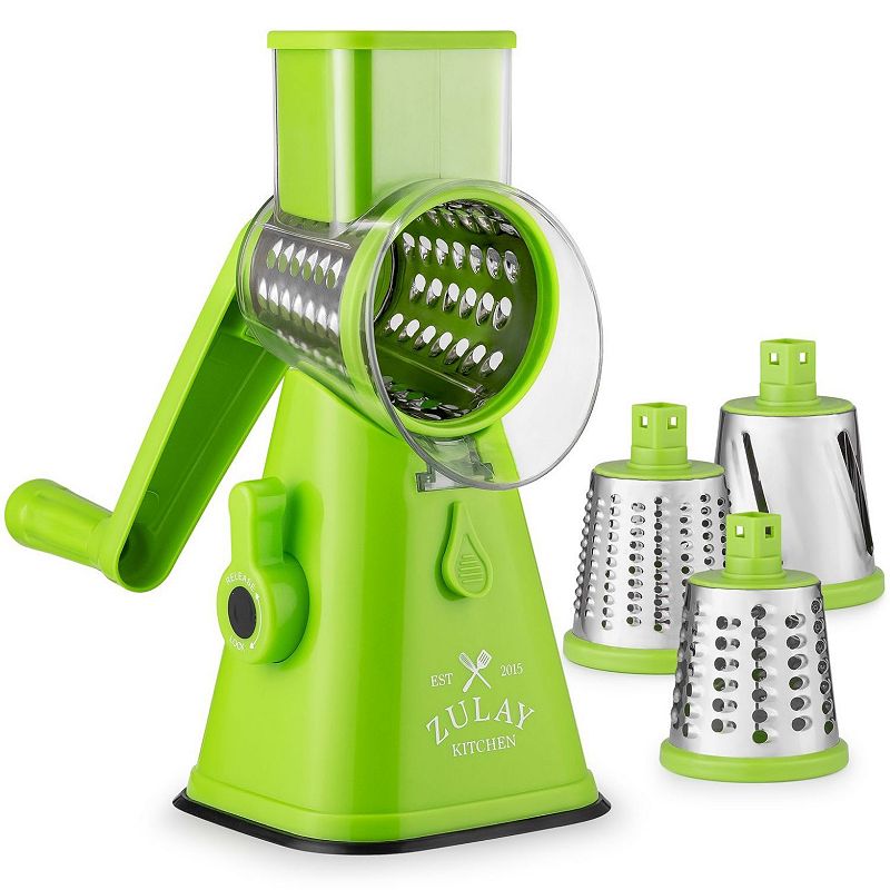 Manual Rotary Cheese Grater with Handle