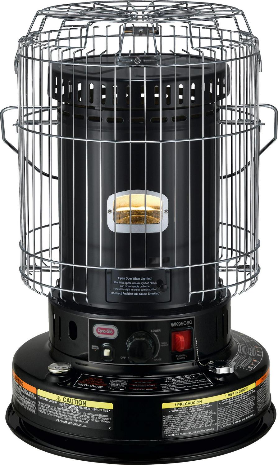 Dyna-Glo WK95C8C 23，800 BTU Portable Indoor Kerosene Convection Heater