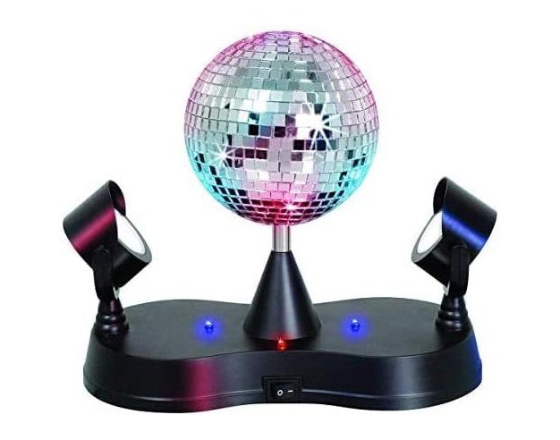 Kicko Disco Light Multi colored Led Revolving Strobe Light Ball