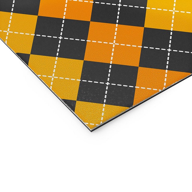 Avenie Halloween Collection Argyle Welcome Mat Society6