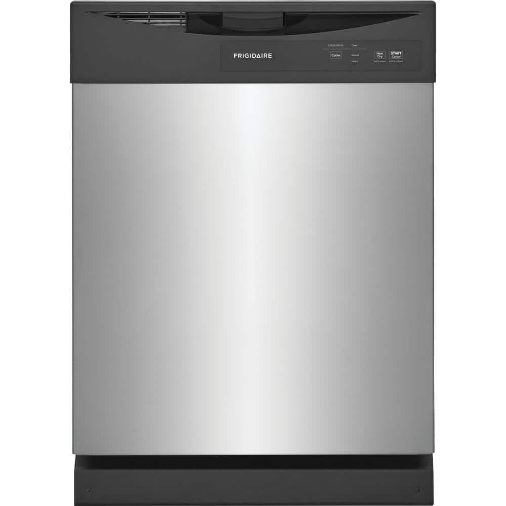 Frigidaire 24 in Stainless Steel Front Control Smart BuiltIn Tall Tub Dishwasher