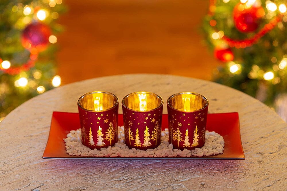 Christmas Candlescape Set